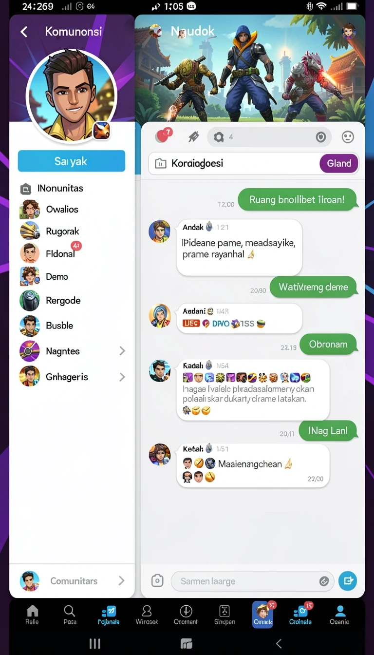 Beragam pilihan permainan menarik dalam aplikasi y98 App APK Terbaru.